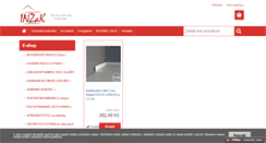 Desktop Screenshot of inzak.cz